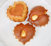 печенье ПИ кекс фигурный (сердечко с ван.кремом) 2,5кг