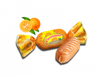 карамель солнышко 0,250*1шт! ПОШТУЧНО! Красный Октябрь