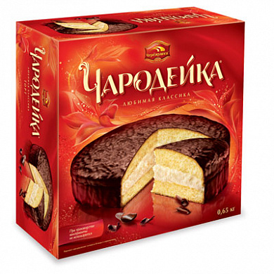 Торт Чародейка 0,650*1шт! ПОШТУЧНО!