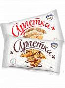 печенье Полет арлетка с начинкой декор.тёмной глазурью 0,400*12=4,8кг.