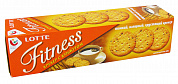 печенье ЛОТТЕ Фитнес крекер с кунжутом 88гр поштучно (в коробе 24 шт)