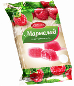 мармелад АЗ желейный со вкусом малины 0,300*1шт! ПОШТУЧНО! (12 шт  в корб. )