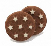 печенье БК волшебные звездочки шоколадные 6кг***