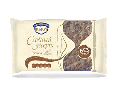 печенье Полет слоёный десерт ржаной с хлопьями 0,200*14=2,8кг