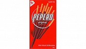 печенье ЛОТТЕ Пеперо Original (соломка с шоколадом)  0,047*1шт! поштучно! (40 шт в корб.)
