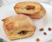 печенье ПИ вкусняшки с яблоком и изюмом (слойка) 2,5кг