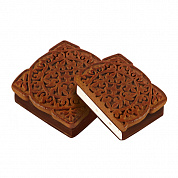 печенье КР царское чаепитие шоколадное с суфле глазиров.2,2 кг     К12