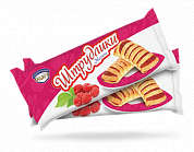 печенье Полет слоёный десерт штрудлики с малиной 0,200*14=2,8кг***