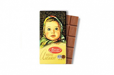 шоколад Красный Октябрь Аленка 0,060*25=1,5кг  (3бл.)    ШОУ-БОКС