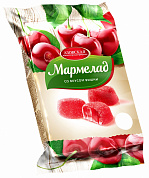 мармелад АЗ желейный со вкусом вишни 0,300*1шт! ПОШТУЧНО! (12 шт  в корб. )