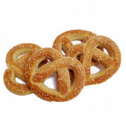 печенье БК кренделек с корицей 4кг***