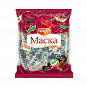 конфеты Маска 0,250*1шт! ПОШТУЧНО! (10 шт  в корб. ) Рот Фронт