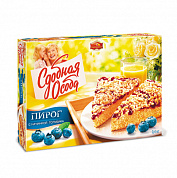 Пирог сдобная Особа с голубикой 0,400*1шт! ПОШТУЧНО! (12 шт  в корб. )