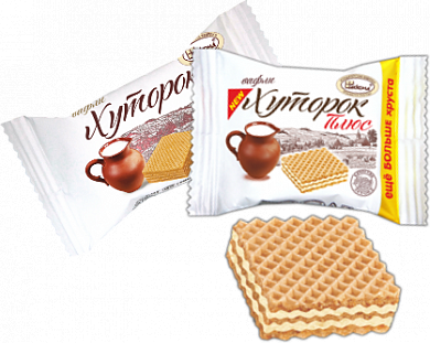 вафли АККОНД хуторок 3кг