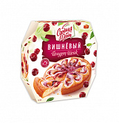 Пирог вишневый Йогурт-шейк 0,400*1шт! ПОШТУЧНО! (12 шт  в корб. )