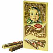 шоколад Красный Октябрь Алёнка в стиках 0,100*17=1,7кг  (4бл.)  ШОУ-БОКС