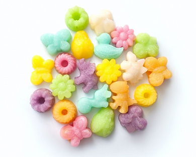 конфеты ОЗ фруктовый сахар (фигурный) 2,5кг***