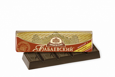 шоколад Бабаевский батончик с пом,-слив.нач. 0,050*20=1кг  (6 бл)  ШОУ-БОКС